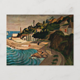 Carte Postale Newlyn, Regard sur Mousehole - Currie art