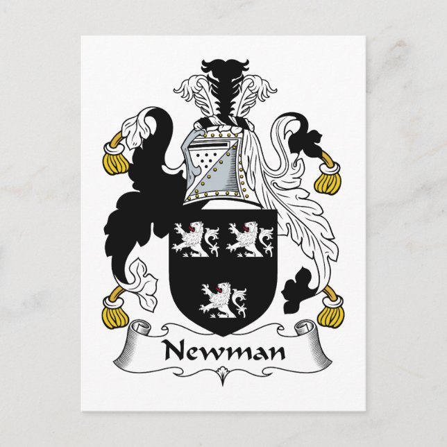 Carte Postale Newman Family Crest (Devant)