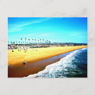 Carte Postale Newport Beach Californie - photo de l'océan
