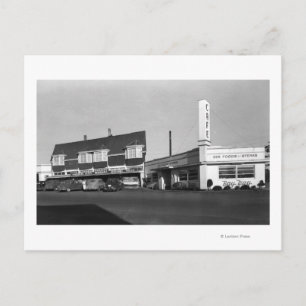 Carte Postale Newport, Oregon Vue de Bay Way � photo
