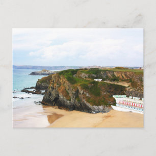 Carte Postale Newquay beach, Royaume-Uni