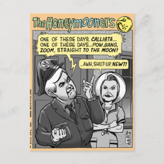 CARTE POSTALE NEWT GINGRICH