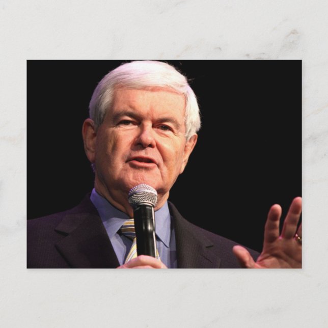 Carte Postale Newt Gingrich (Devant)