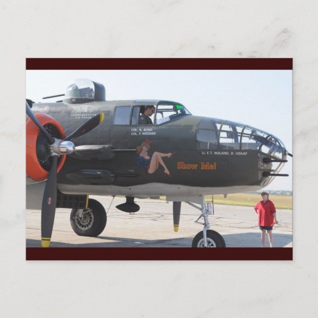 Carte Postale nez art 'show me' (Devant)