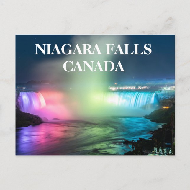 Carte Postale Niagara Falls Canada (Devant)