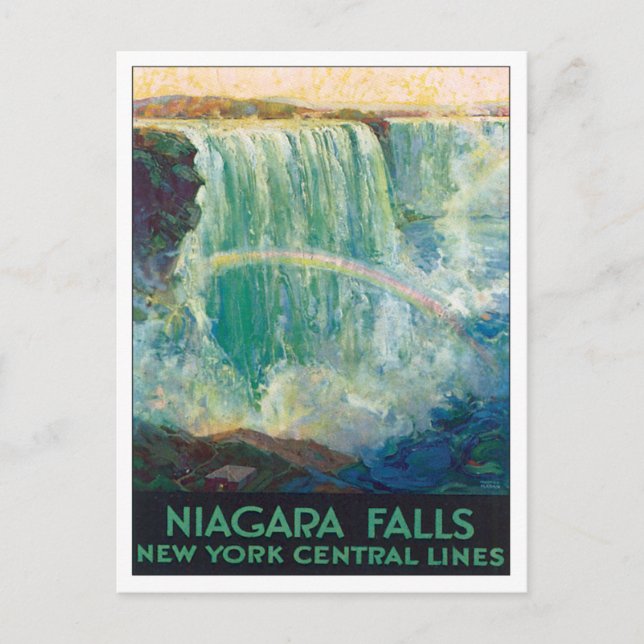 Carte Postale Niagara Falls New York (Devant)