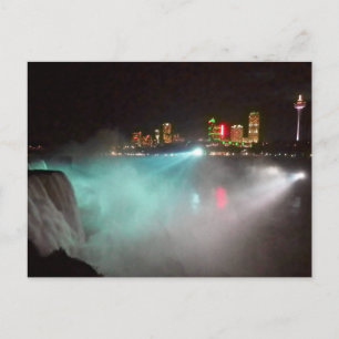 Carte Postale Niagara la nuit