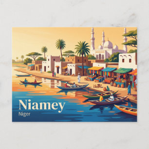 Carte Postale Niamey, Niger