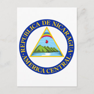 Carte Postale NICARAGUA - drapeau/emblème/blason/symbole