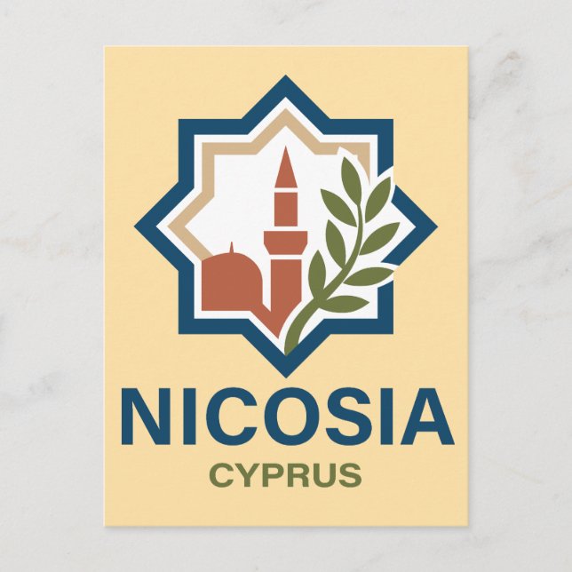 Carte Postale Nicosia Cyprus Mediterranean (Devant)
