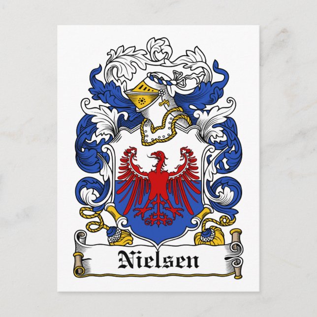 Carte Postale Nielsen Family Crest (Devant)