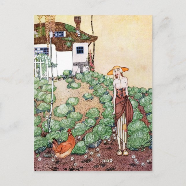 Carte Postale Nielsen's In Powder et Crinoline (Devant)