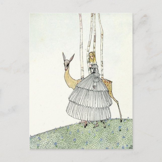 Carte Postale Nielsen's In Powder et Crinoline (Devant)