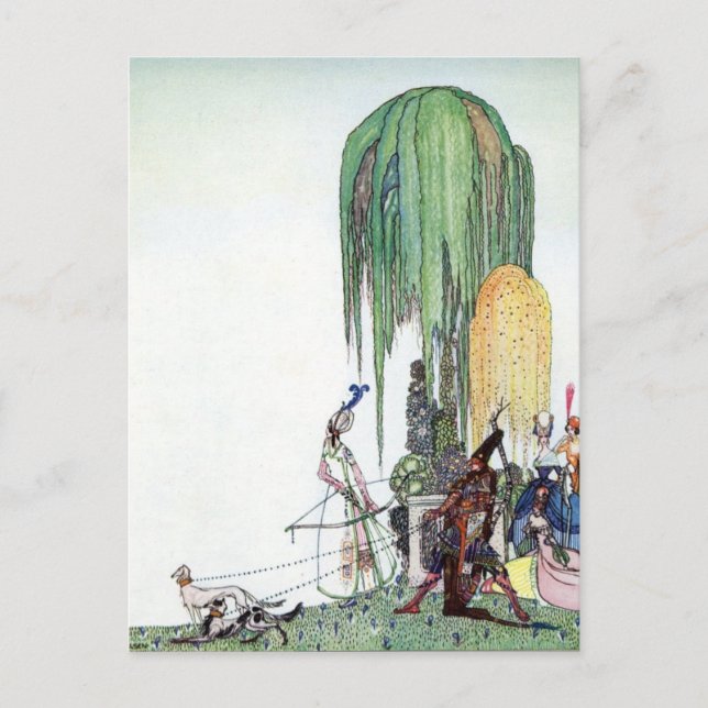 Carte Postale Nielsen's In Powder et Crinoline (Devant)