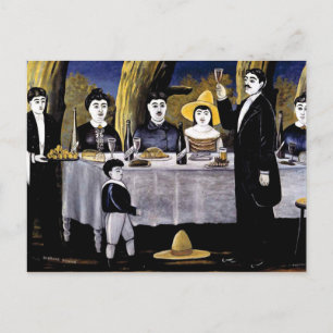 Carte Postale Niko Pirosmani - Fête de famille