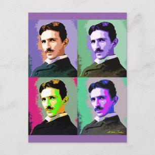 Carte Postale Nikola Tesla