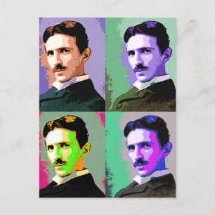 Carte Postale Nikola Tesla