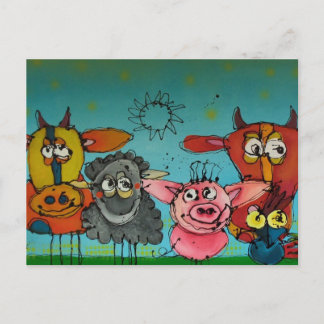 Carte Postale n'importe qui pietje vu ?