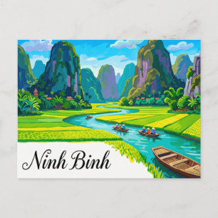 Carte Postale Ninh Binh Vietnam