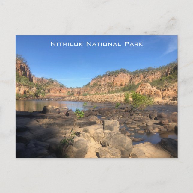 Carte Postale nitmiluk katherine gorge (Devant)
