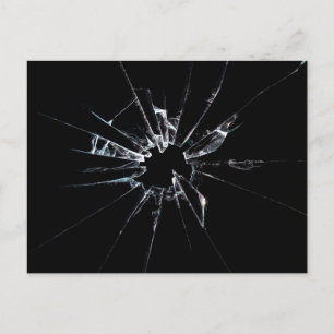 Carte postale No 1 en verre brisé