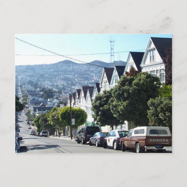 Carte Postale Noe Valley, San Francisco, Californie (Devant)