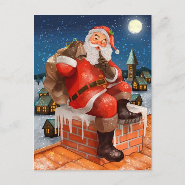 Carte Postale Noël (Devant)