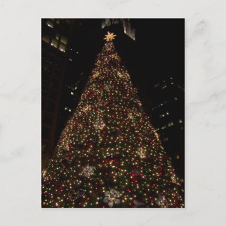 Carte Postale Noël à Daley Plaza Chicago