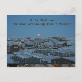 Carte Postale Noël arctique