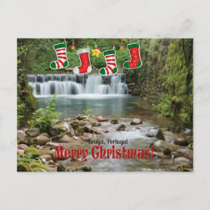 Carte Postale Noël, Braga, Portugal