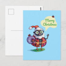 Noël de père Noël Ladybug
