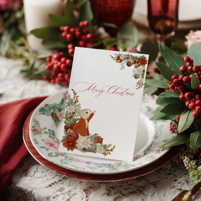 Carte Postale Noël de Pierre Lapin (Créateur téléchargé)