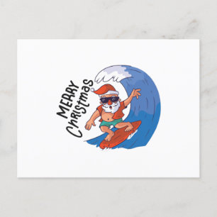 Carte Postale Noël en juillet