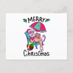 Carte Postale Noël en juillet