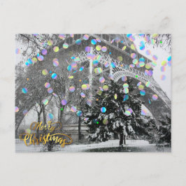 Carte Postale Noël en ville