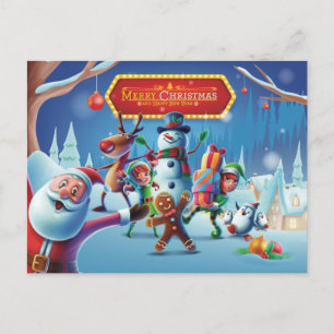 Carte Postale Noël mignon