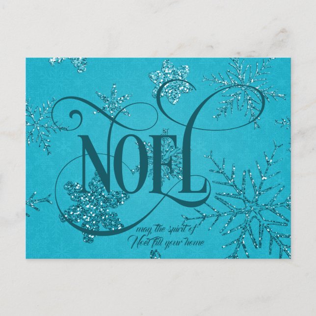 Carte Postale NOEL Script Noël  (Devant)