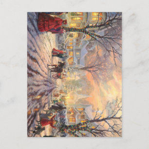 Carte Postale Noël victorien