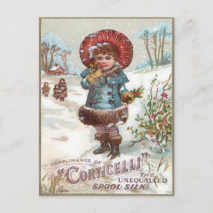 Carte Postale Noël Vintage