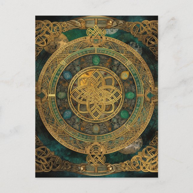 Carte Postale Noeud celtique (Devant)