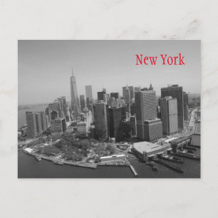 Carte Postale Noir blanc New York