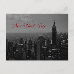 Carte Postale Noir blanc New York