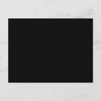 Carte Postale Noir fou (Le Noir le plus foncé) PERSONNALISABLE