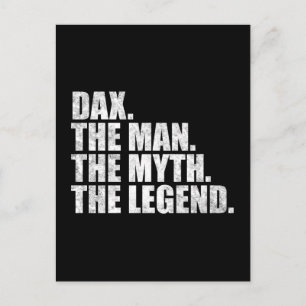 Carte Postale Nom Dax, Dax L'Homme Le Mythe La Légende