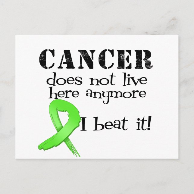 Carte Postale Non Hodgkins Lymphoma Ne Vit Plus Ici (Devant)