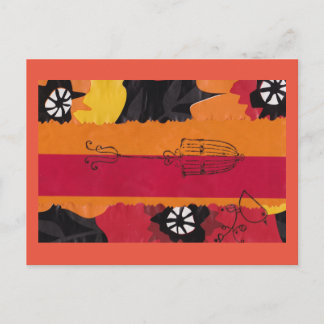 Carte postale non mise en cage