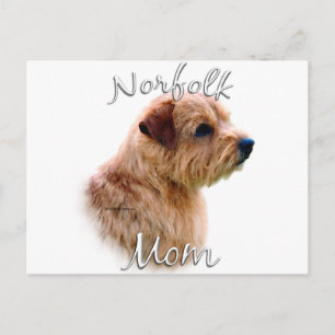 Carte Postale Norfolk Terrier Maman 2