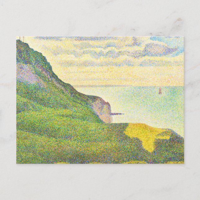 Carte Postale Normandie par Georges Seurat (Devant)