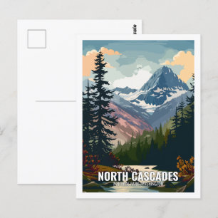 Carte Postale North Cascades National Park Washington USA