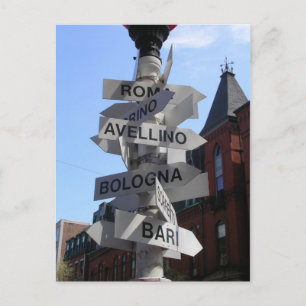 Carte postale North End de Boston